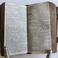 1653 PEARL BIBLE in ENGLISH antique OLD & NEW TESTAMENT pocket size RARE