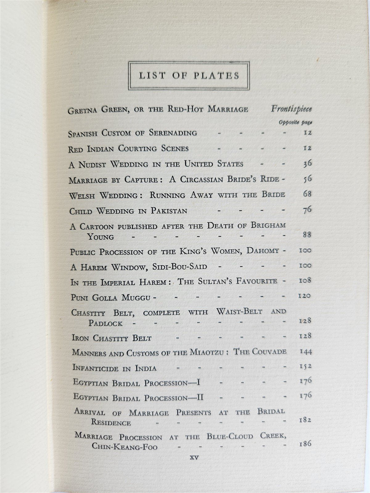 1950s CURIOS CUSTOMS of SEX & MARRIAGE ILLUSTRATED vintage LTD EDITION NUMBERED