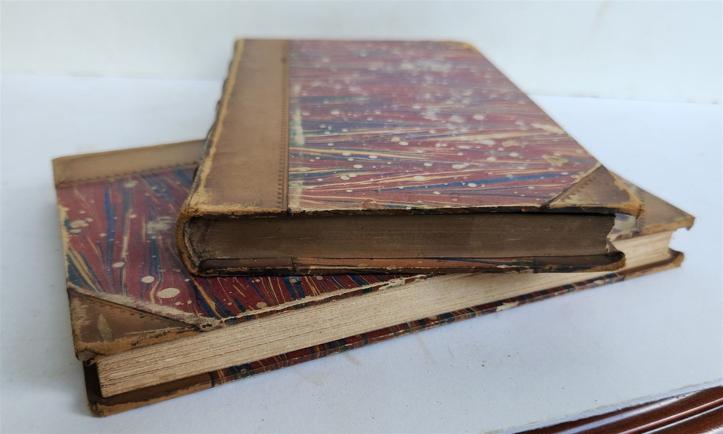 1834 CHANNEL ISLAND JERSEY GUERNSEY ALDERNEY antique 2 VOLS ILLUSTRATED w/ MAPS