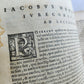 1567 LAW BOOK RESPONSA CAUSAE FINARIENSIS by JACOBI MENOCHII antique VELLUM