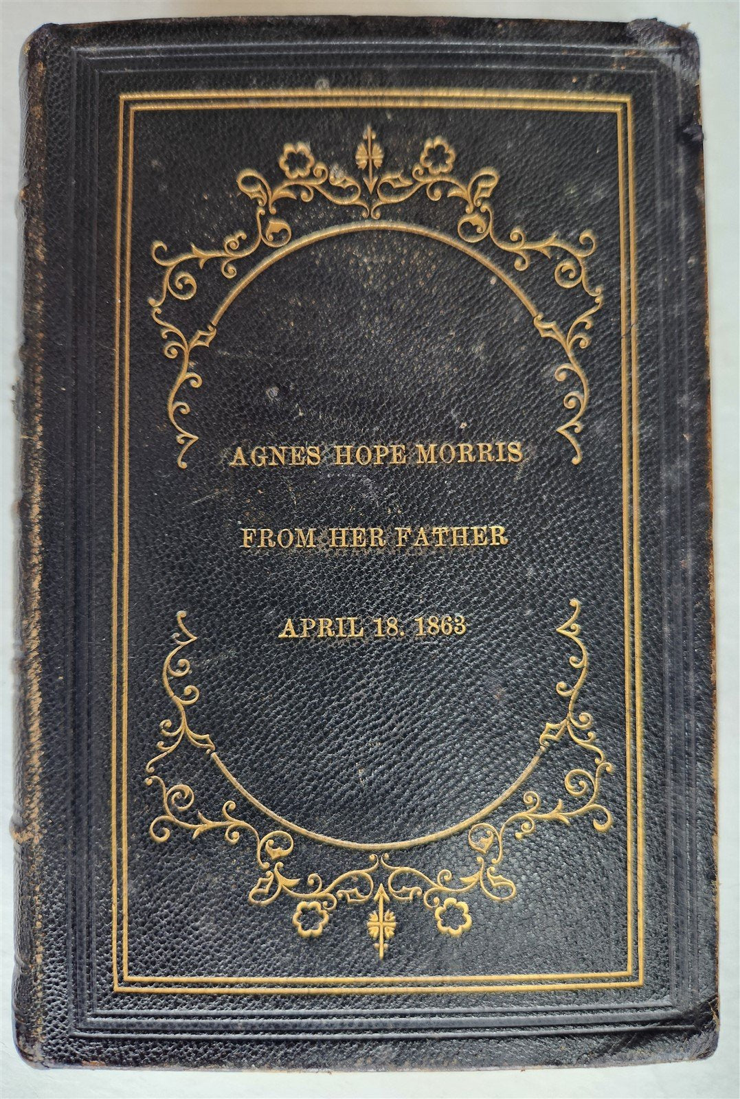 1863 PSALMS & HYMNS in ENGLISH antique PHILADELPHIA AMERICANA CIVIL WAR ERA