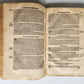 1576 MARTIN LUTHER COLLOQUIA 16th CENTURY PIGSKIN BOUND FOLIO antique