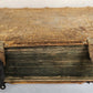 1691 BIBLE in GERMAN illustrated PIGSKIN BOUND FOLIO antique 17th CENTURY