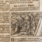 1691 BIBLE in GERMAN illustrated PIGSKIN BOUND FOLIO antique 17th CENTURY