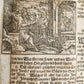 1691 BIBLE in GERMAN illustrated PIGSKIN BOUND FOLIO antique 17th CENTURY