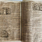 1691 BIBLE in GERMAN illustrated PIGSKIN BOUND FOLIO antique 17th CENTURY