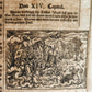 1691 BIBLE in GERMAN illustrated PIGSKIN BOUND FOLIO antique 17th CENTURY