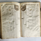 1655 GERMAN GENEALOGY illustrated PIGSKIN BOUND FOLIO antique 17th CENTURY LATIN