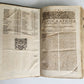 1655 GERMAN GENEALOGY illustrated PIGSKIN BOUND FOLIO antique 17th CENTURY LATIN