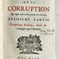 1721 TREATISE on SOURCES of CORRUPTION by OSTERWALD antique vellum binding