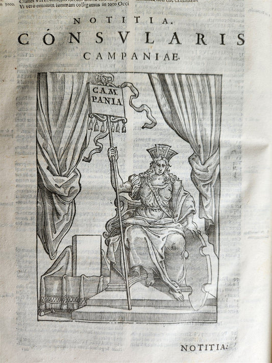 1593 ROMAN ANTIQUITIES ILLUSTRATED w/ 117 ENGRAVINGS antique 16th century FOLIO
