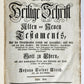 1755 BIBLE in GERMAN ULRICH antique PIGSKIN BINDING METAL FITTINGS MASSIVE FOLIO