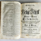 1755 BIBLE in GERMAN ULRICH antique PIGSKIN BINDING METAL FITTINGS MASSIVE FOLIO