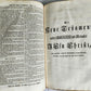 1755 BIBLE in GERMAN ULRICH antique PIGSKIN BINDING METAL FITTINGS MASSIVE FOLIO