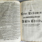 1755 BIBLE in GERMAN ULRICH antique PIGSKIN BINDING METAL FITTINGS MASSIVE FOLIO