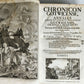 1732 CHRONICON GOTWINCENSE ABBEY ILLUSTRATED antique VELLUM BOUND MASSIVE FOLIO