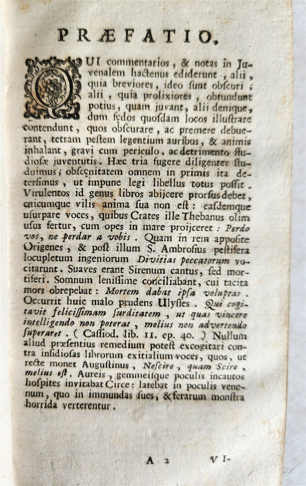 1761 AUSTRIAN ROYAL BINDING Decii Junii Juvenalis et Auli Persii Satyrae POETRY antique