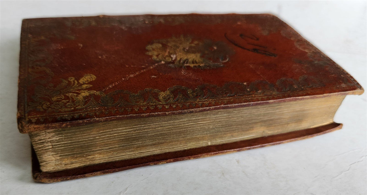 1761 AUSTRIAN ROYAL BINDING Decii Junii Juvenalis et Auli Persii Satyrae POETRY antique