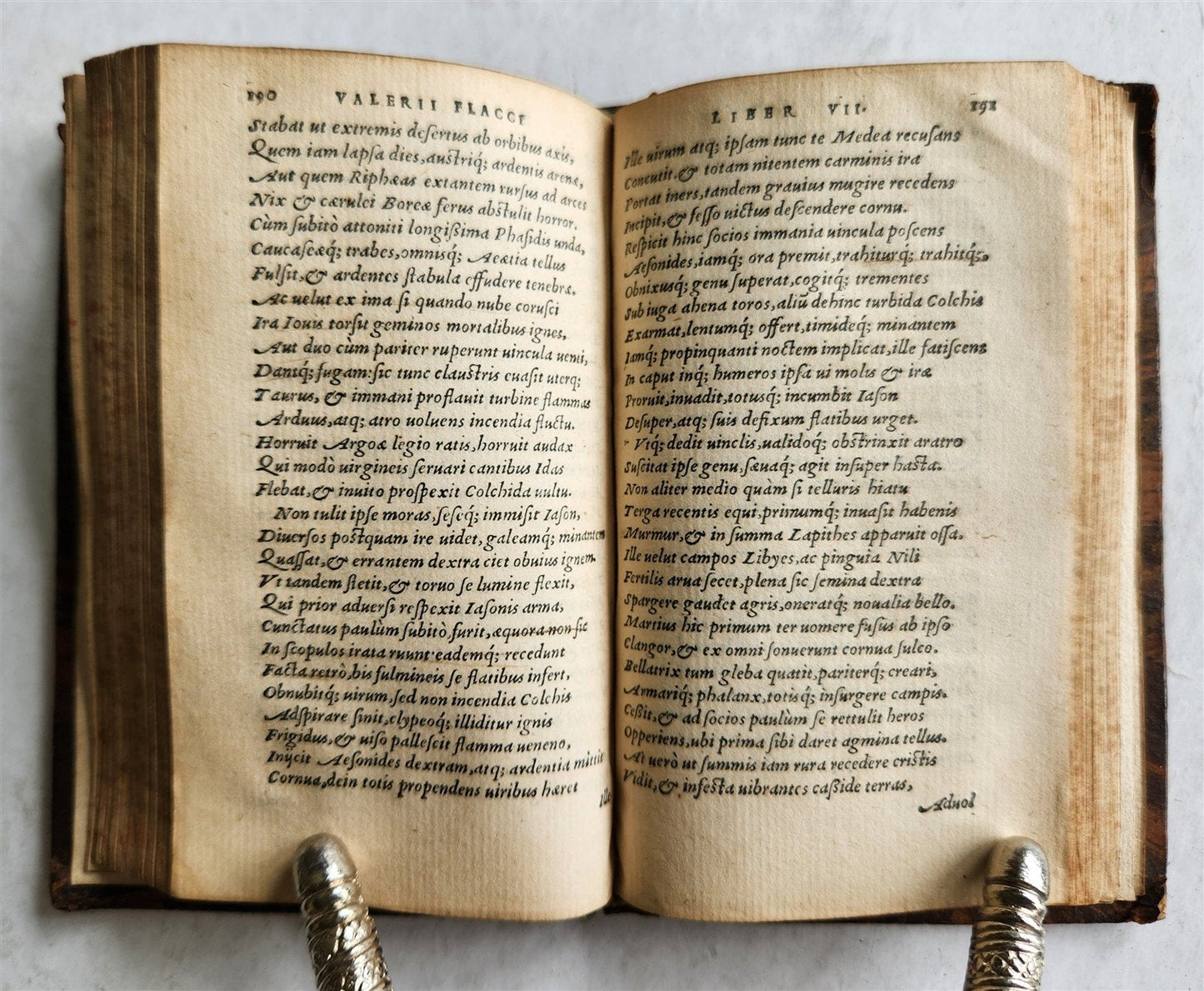 1548 ARGONAUTICA Valerius Flaccus POETRY antique 16th CENTURY