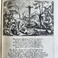 1679 ILLUSTRATED BIBLE antique Icones biblicae Veteris et Novi Testamenti RARE