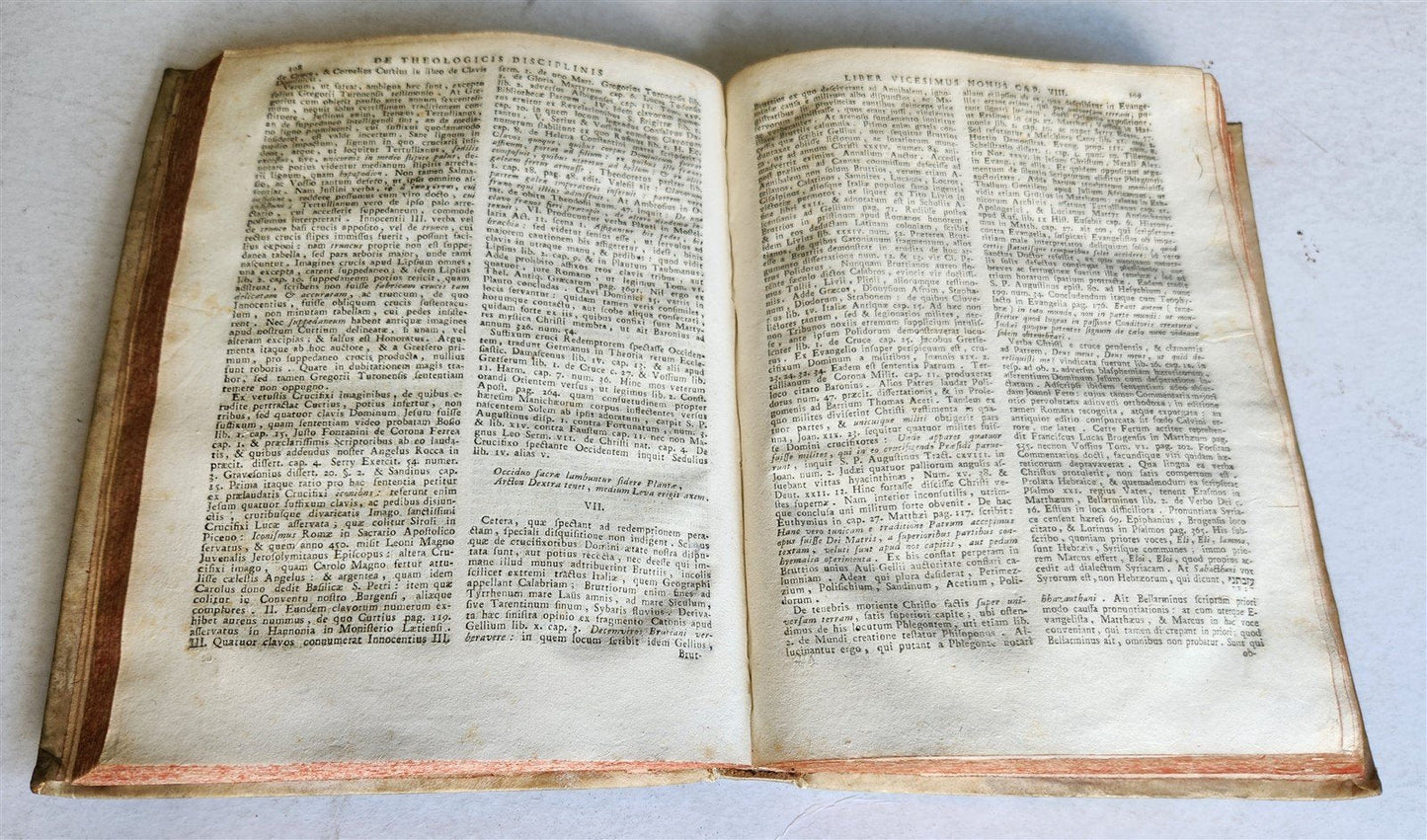 1792 THEOLOGY by JO. LAURENTII BERTI FLORENTINI antique VELLUM BINDING