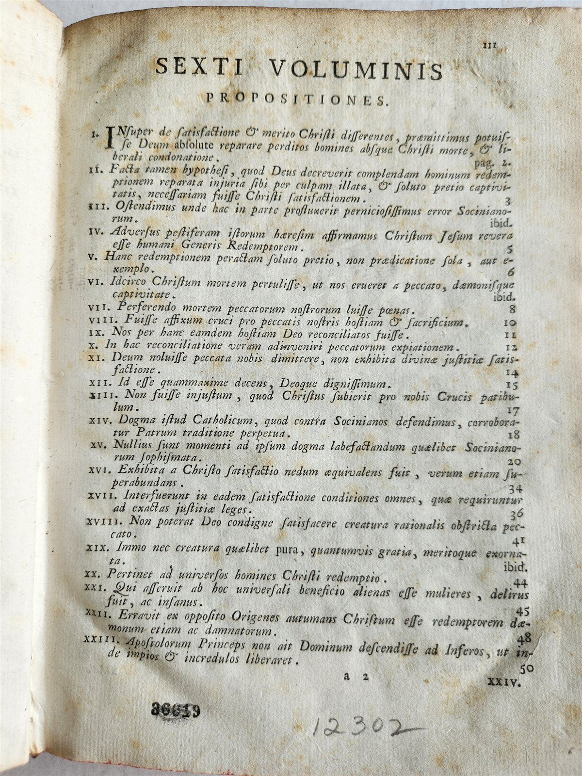 1792 THEOLOGY by JO. LAURENTII BERTI FLORENTINI antique VELLUM BINDING