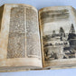 1738 JAPANESE HISTORY antique ILLUSTRATED PIGSKIN FOLIO Jesuit mission in Japan