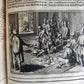 1657 HISTORICAL WORLD'S CHRONICLE antique ILLUSTRATED PIGSKIN FOLIO