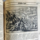 1657 HISTORICAL WORLD'S CHRONICLE antique ILLUSTRATED PIGSKIN FOLIO