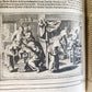 1657 HISTORICAL WORLD'S CHRONICLE antique ILLUSTRATED PIGSKIN FOLIO