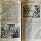 1657 HISTORICAL WORLD'S CHRONICLE antique ILLUSTRATED PIGSKIN FOLIO