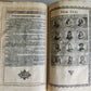 1657 HISTORICAL WORLD'S CHRONICLE antique ILLUSTRATED PIGSKIN FOLIO