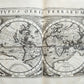 1657 HISTORICAL WORLD'S CHRONICLE antique ILLUSTRATED PIGSKIN FOLIO