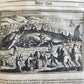 1657 HISTORICAL WORLD'S CHRONICLE antique ILLUSTRATED PIGSKIN FOLIO