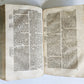 1713 CONCIONATORIS by Sebastiano Textor antique PIGSKIN BOUND FOLIO