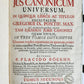 1735-39 CANON LAW 3 VOLUMES antique PIGSKIN BOUND FOLIOS w/ CLASPS