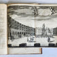 1691 HISTOIRE DU ROY LOUIS LE GRAND ILLUSTRATED antique ARMORIAL BINDING