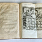 1691 HISTOIRE DU ROY LOUIS LE GRAND ILLUSTRATED antique ARMORIAL BINDING