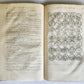 1691 HISTOIRE DU ROY LOUIS LE GRAND ILLUSTRATED antique ARMORIAL BINDING