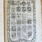 1691 HISTOIRE DU ROY LOUIS LE GRAND ILLUSTRATED antique ARMORIAL BINDING