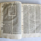 1507 BIBLE POST-INCUNABULA GOSPEL VOLUME by NICOLAS DE LYRA antique FOLIO