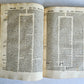 1507 BIBLE POST-INCUNABULA GOSPEL VOLUME by NICOLAS DE LYRA antique FOLIO