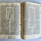 1507 BIBLE POST-INCUNABULA GOSPEL VOLUME by NICOLAS DE LYRA antique FOLIO