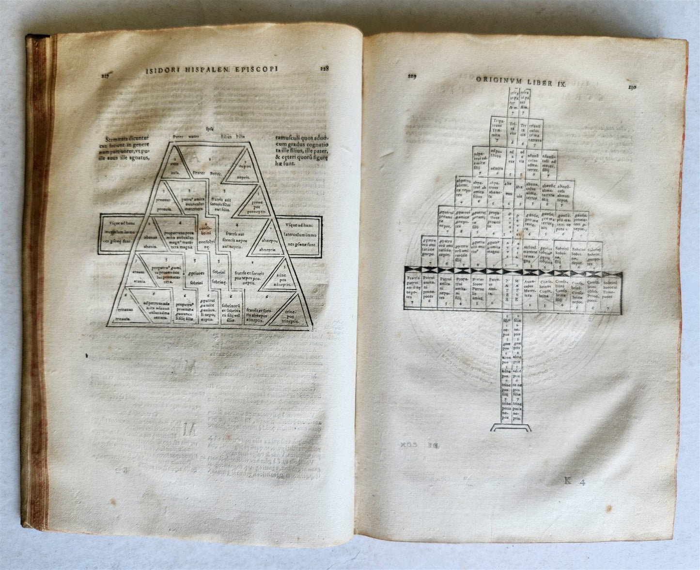 1577 ENCYCLOPEDIA of SCIENCE by ISIDORE von SEVILLA antique VELLUM BOUND FOLIO