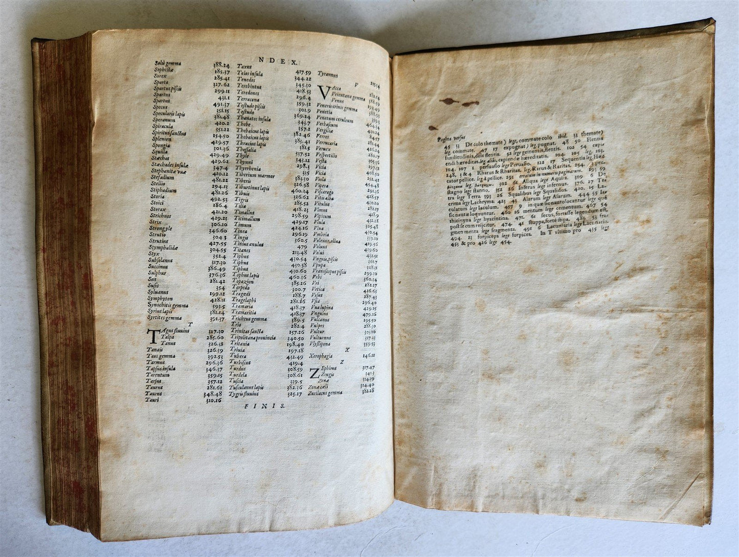 1577 ENCYCLOPEDIA of SCIENCE by ISIDORE von SEVILLA antique VELLUM BOUND FOLIO