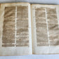 1577 ENCYCLOPEDIA of SCIENCE by ISIDORE von SEVILLA antique VELLUM BOUND FOLIO