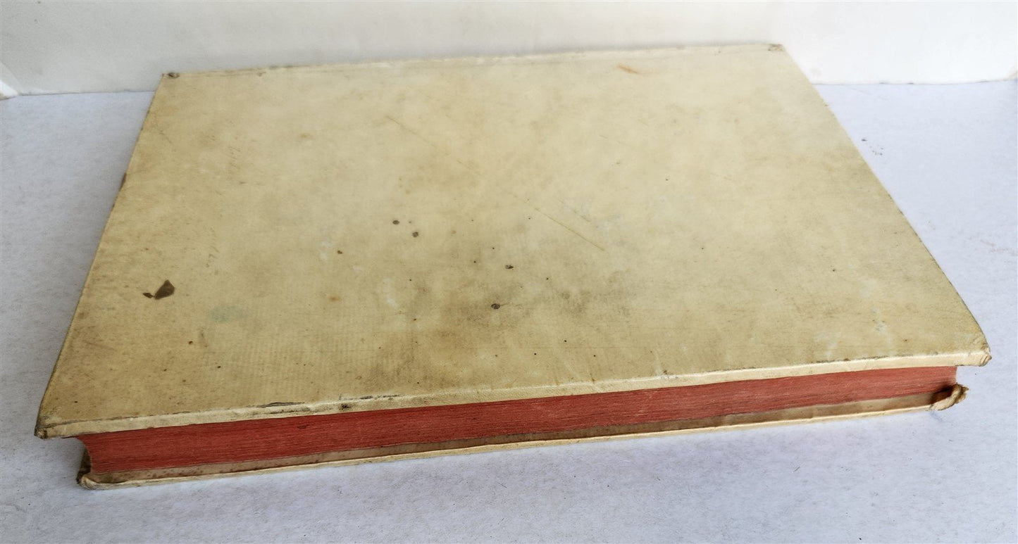 1544 CICERO Epistolae ad Titum Pomponium Atticum antique VELLUM BOUND FOLIO
