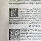 1544 CICERO Epistolae ad Titum Pomponium Atticum antique VELLUM BOUND FOLIO