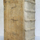 1700 THEOLOGY by GEORII GOBAT antique BLIND-STAMPED PIGSKIN BOUND FOLIO w/CLASPS