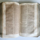 1700 THEOLOGY by GEORII GOBAT antique BLIND-STAMPED PIGSKIN BOUND FOLIO w/CLASPS